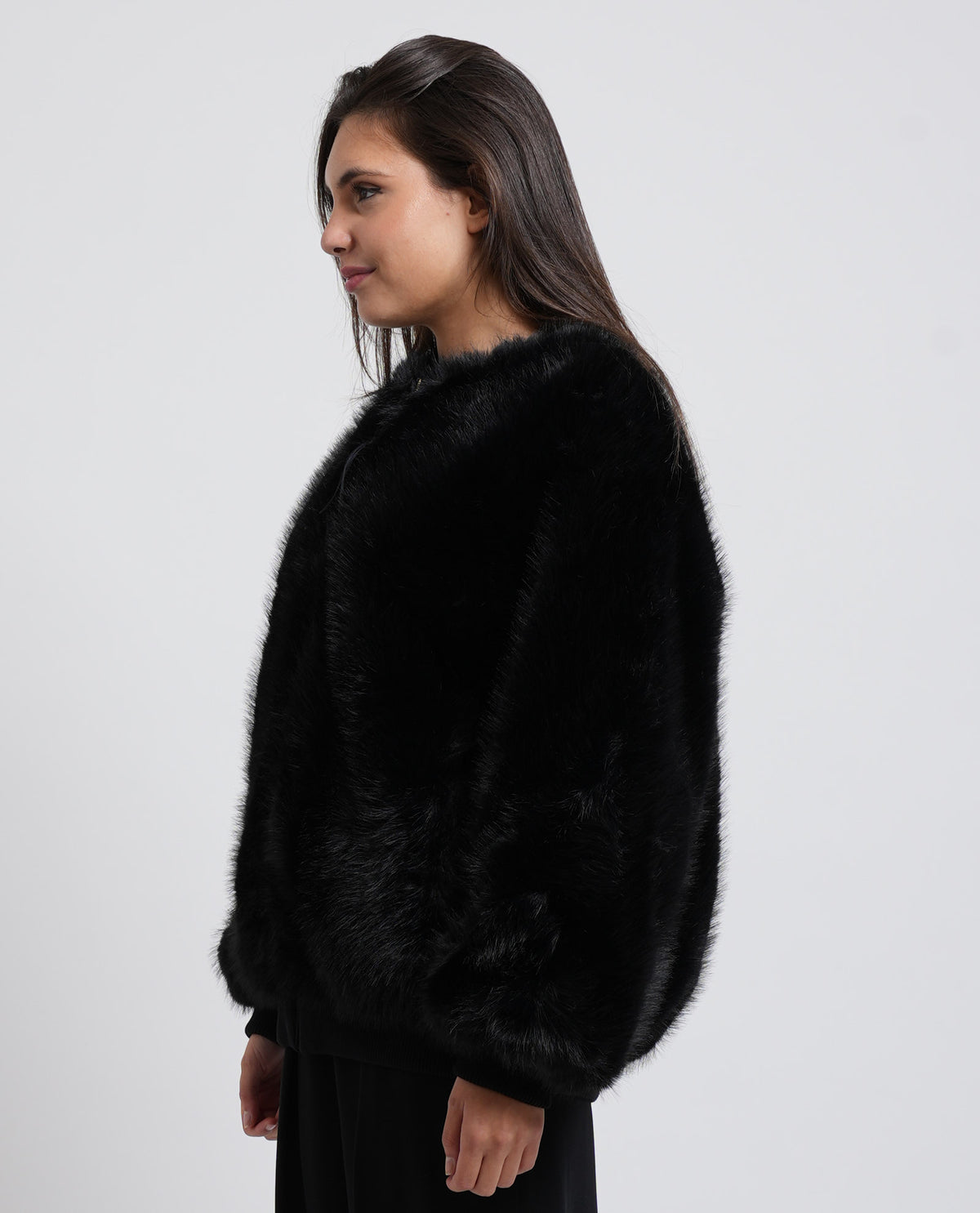 Giubbotto bomber donna AX in ecopelliccia 