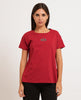 T-shirt donna AX logo glitter