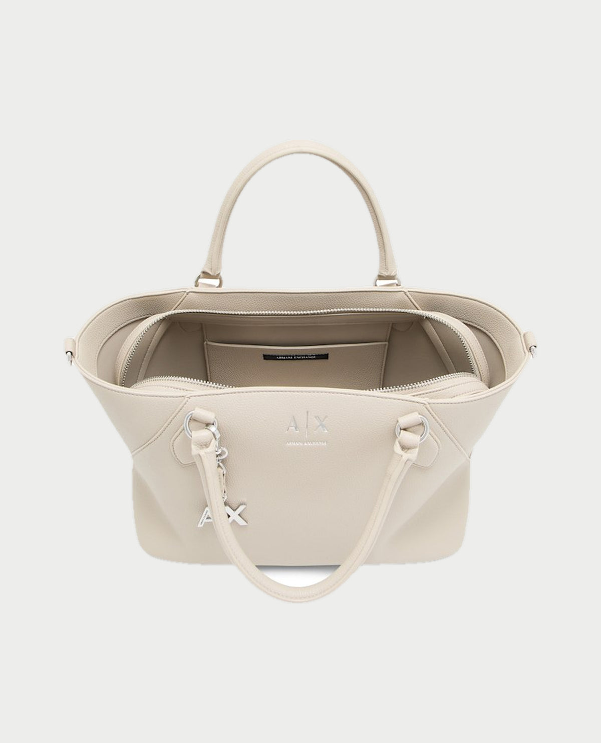 Shopping bag donna Armani Exchange con charm 