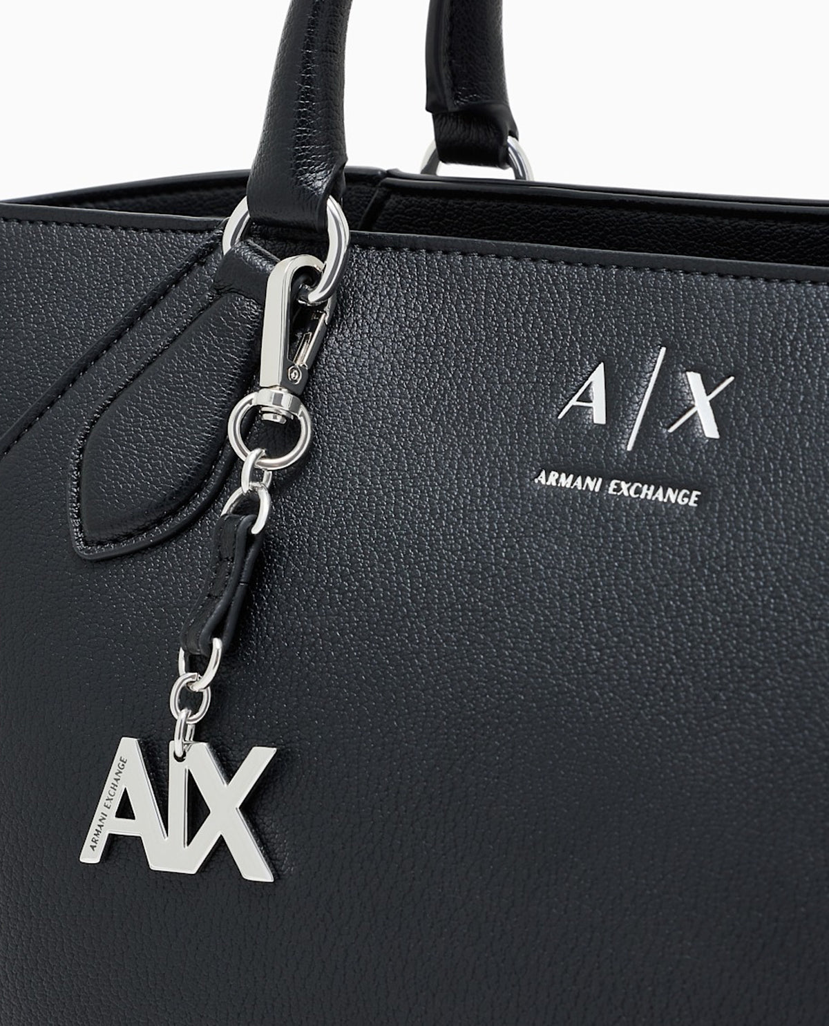 Shopping bag donna Armani Exchange con charm 