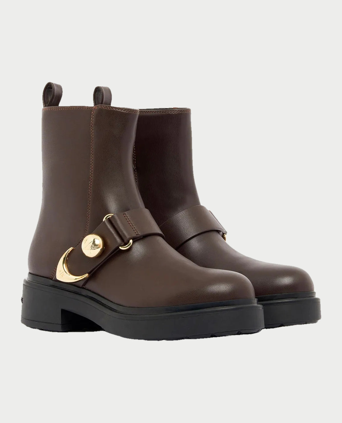 Stivali donna Armani con cinturino logato 