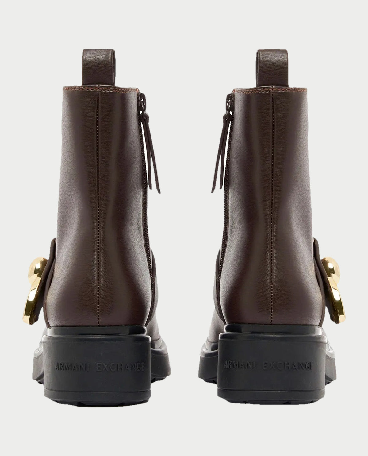 Stivali donna Armani con cinturino logato 