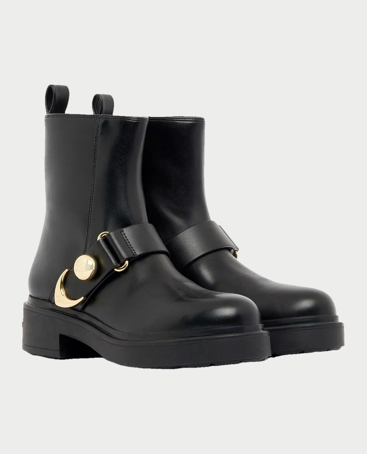 Stivali donna Armani con cinturino logato 