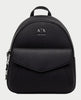 Armani Exchange women's backpack with logo charm