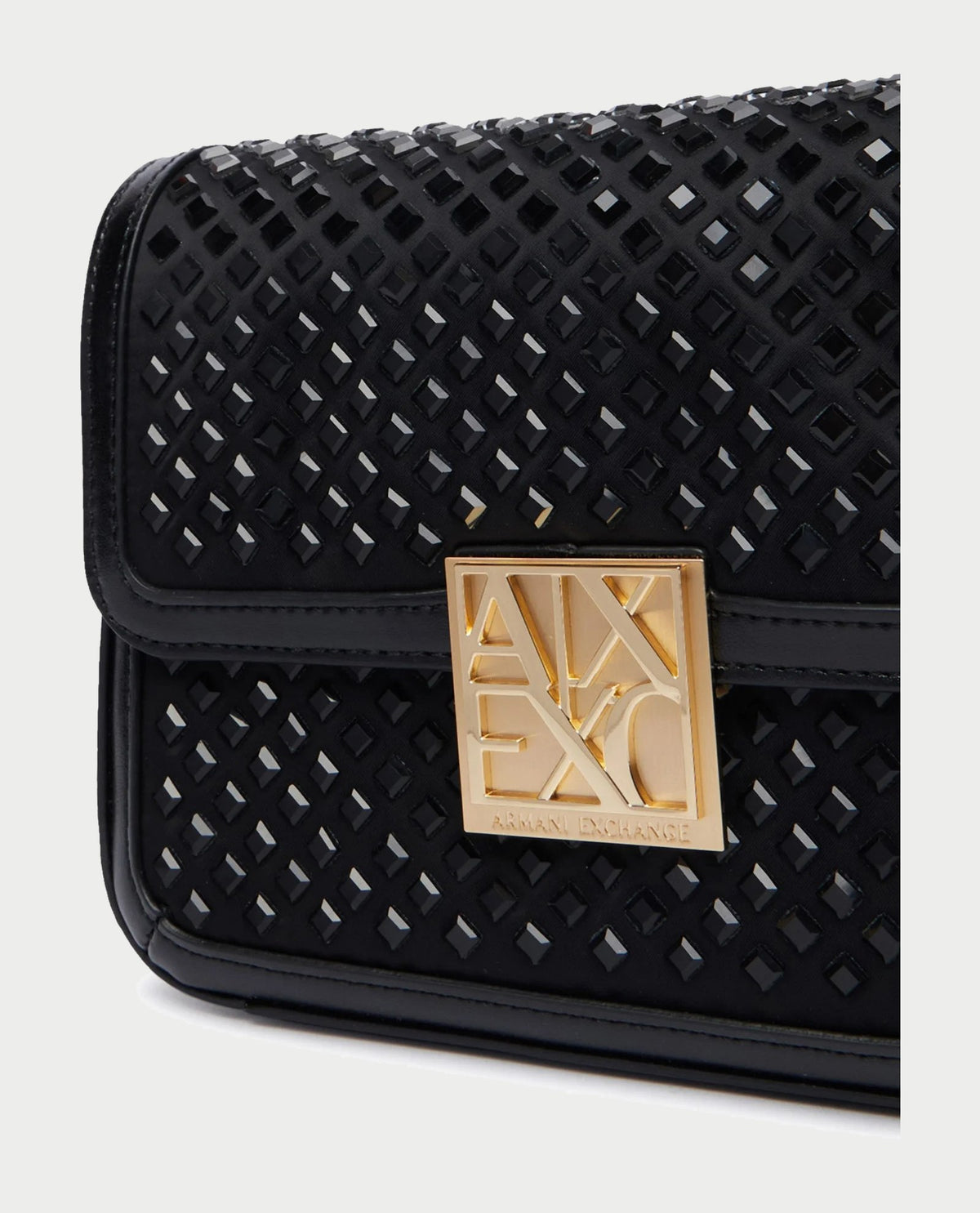Borsa donna Armani Exchange con borchie 