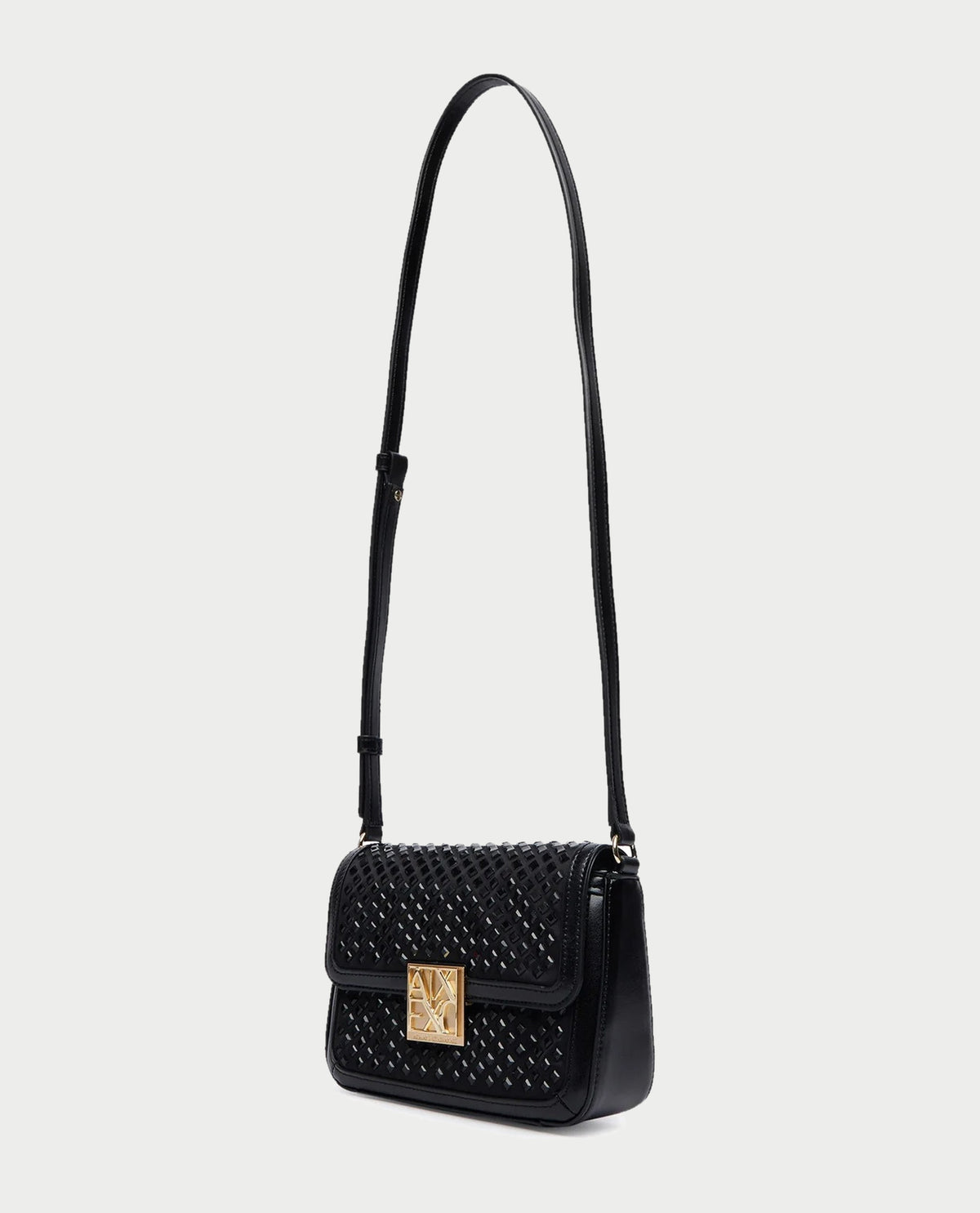 Borsa donna Armani Exchange con borchie 