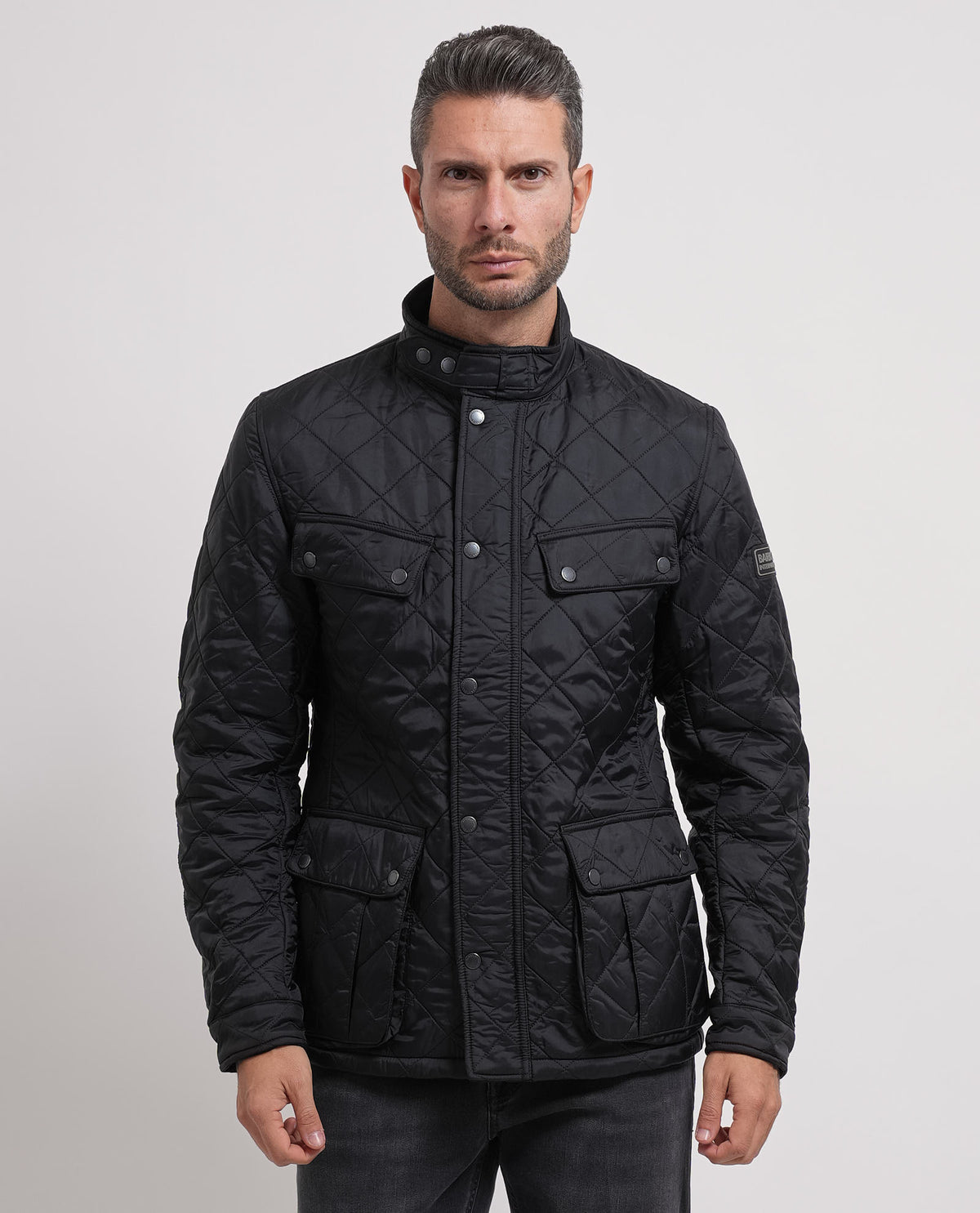 Giubbotto uomo Barbour con bottoni 
