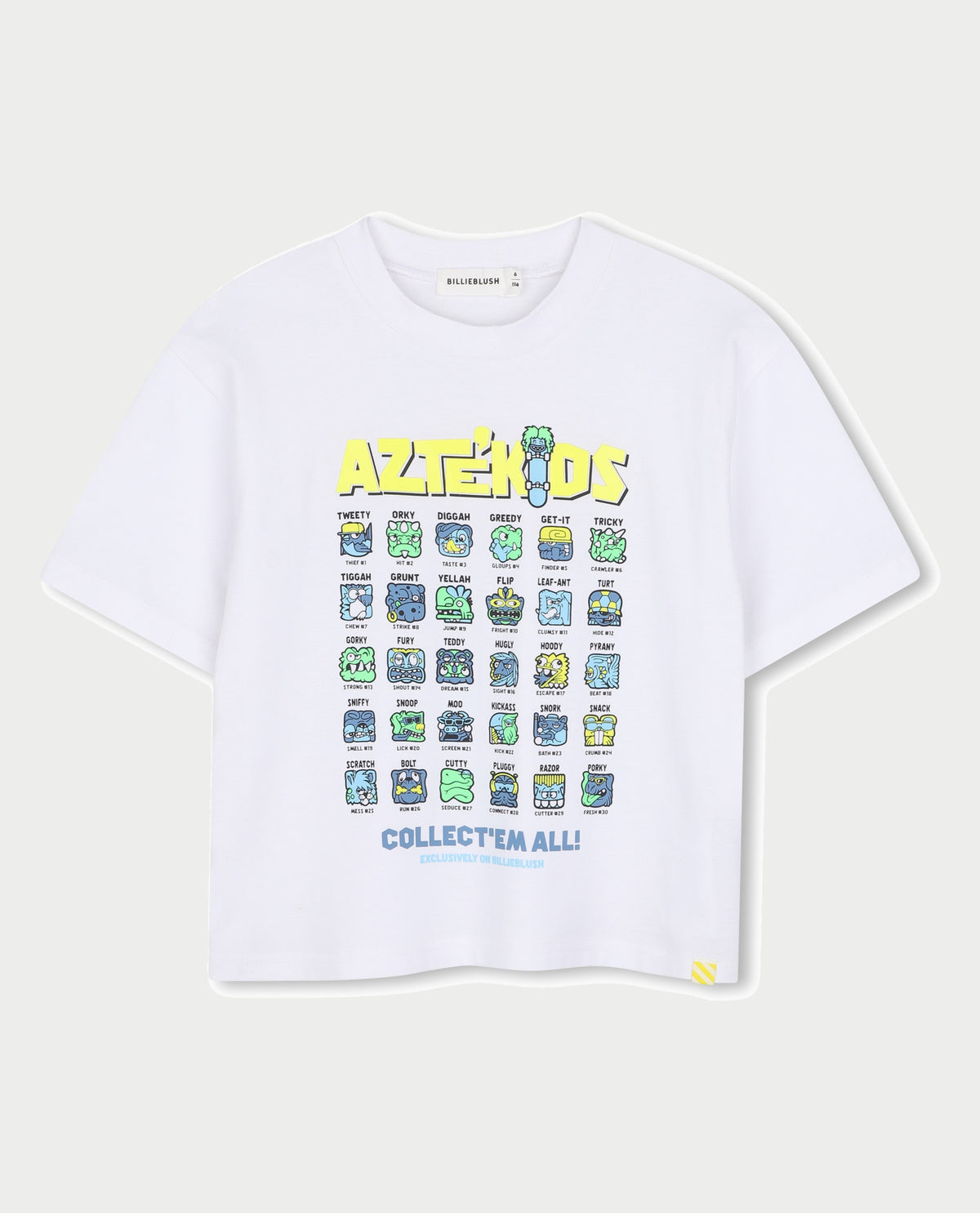 T-shirt bambino Billieblush con stampa fantasia 