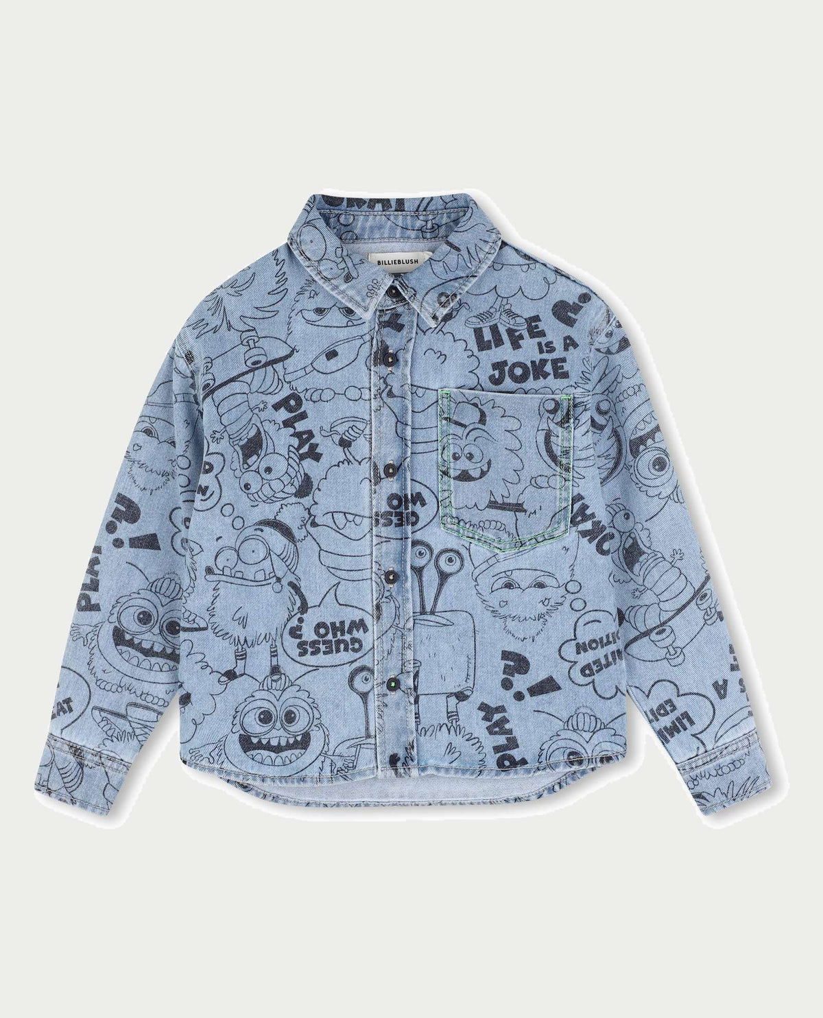 Camicia in denim bambino Billieblush 