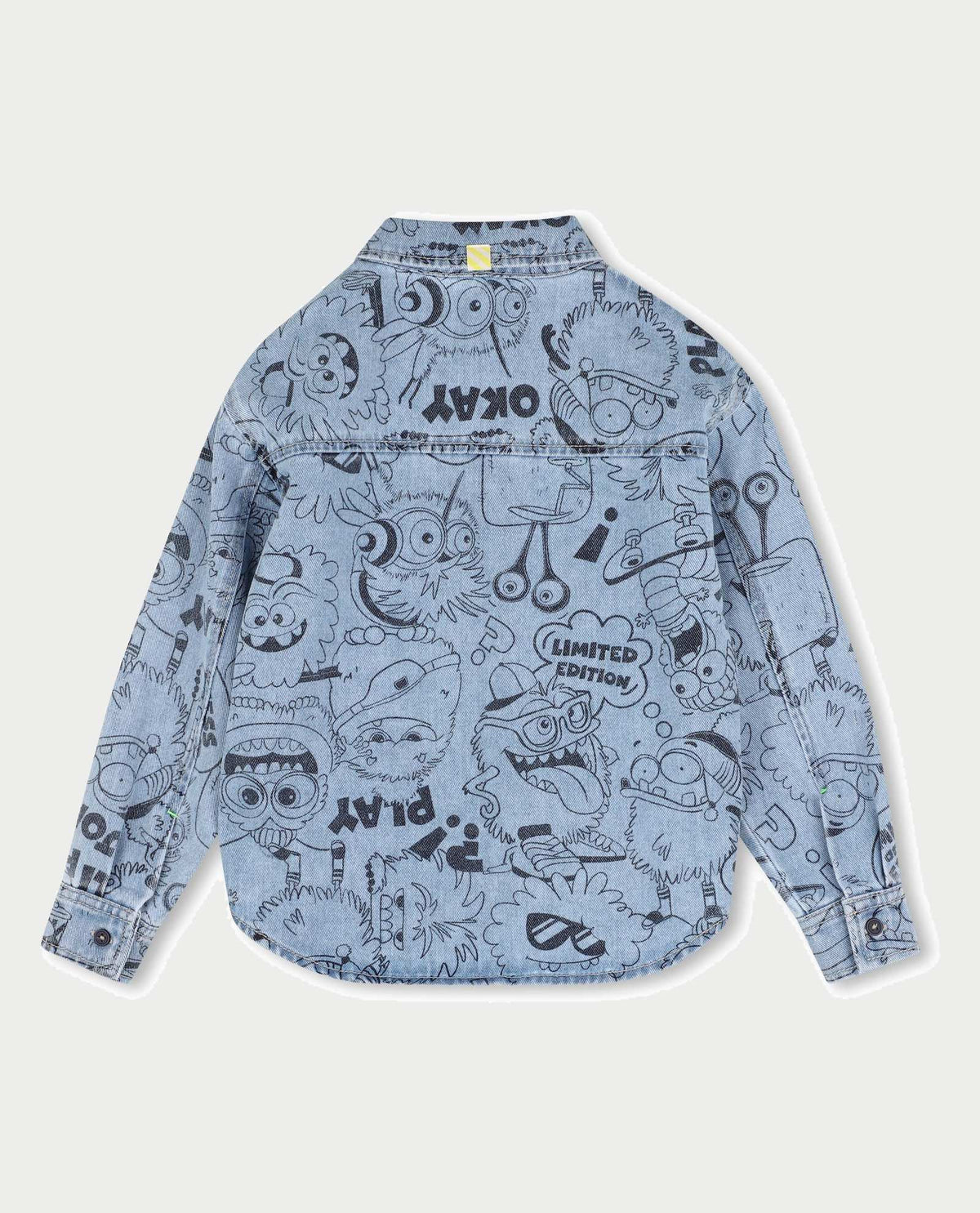 Camicia in denim bambino Billieblush 