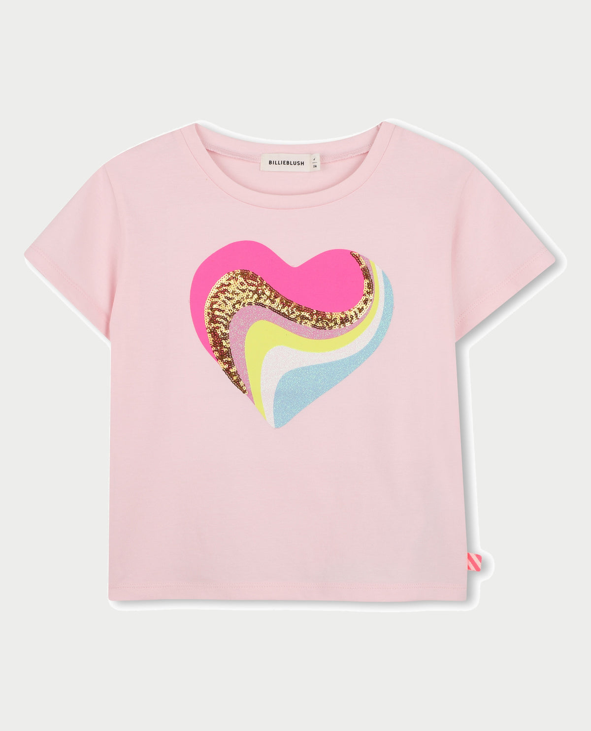 T-shirt girocollo Billieblush bambina 