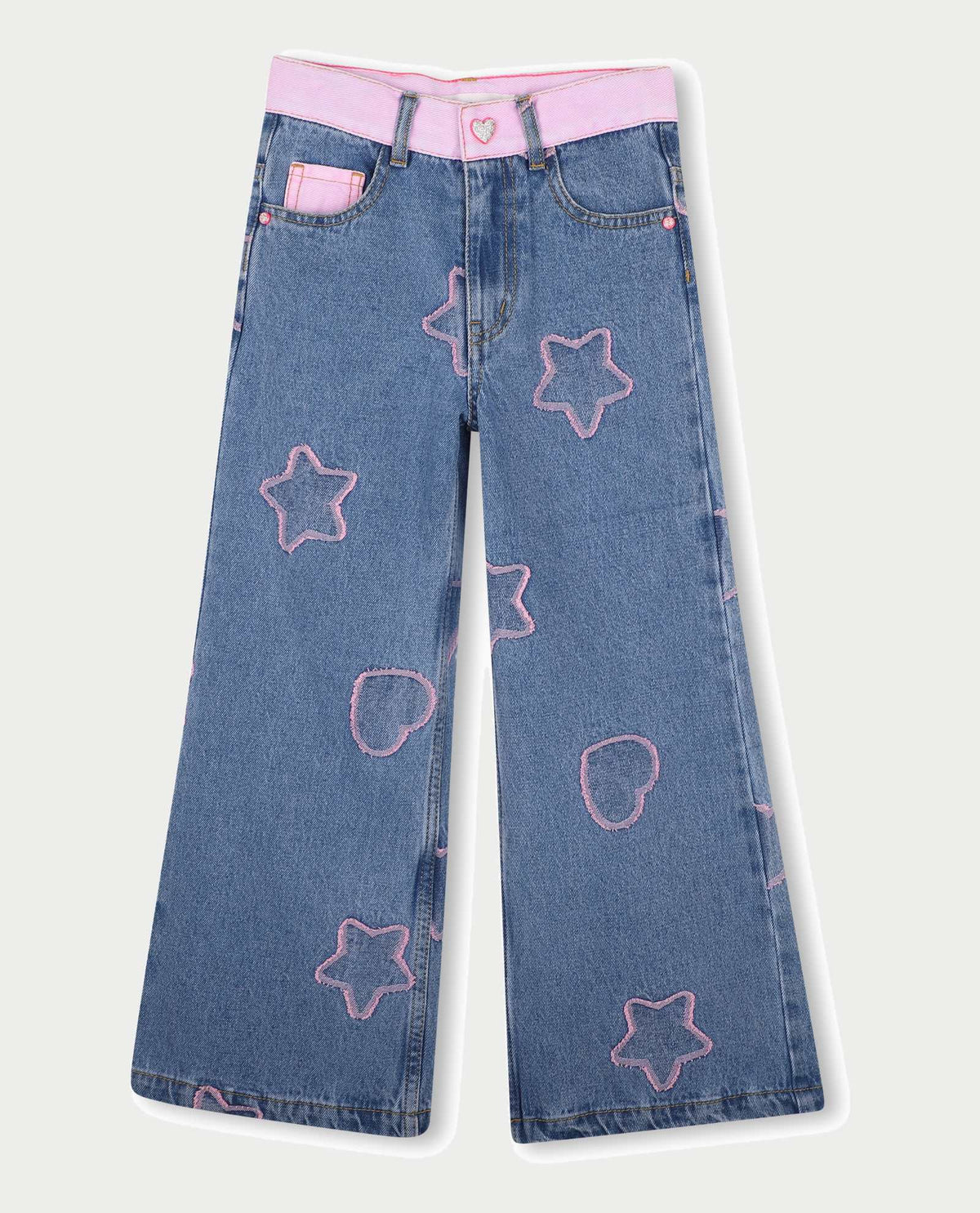 Jeans a 5 tasche Billieblush bambina 