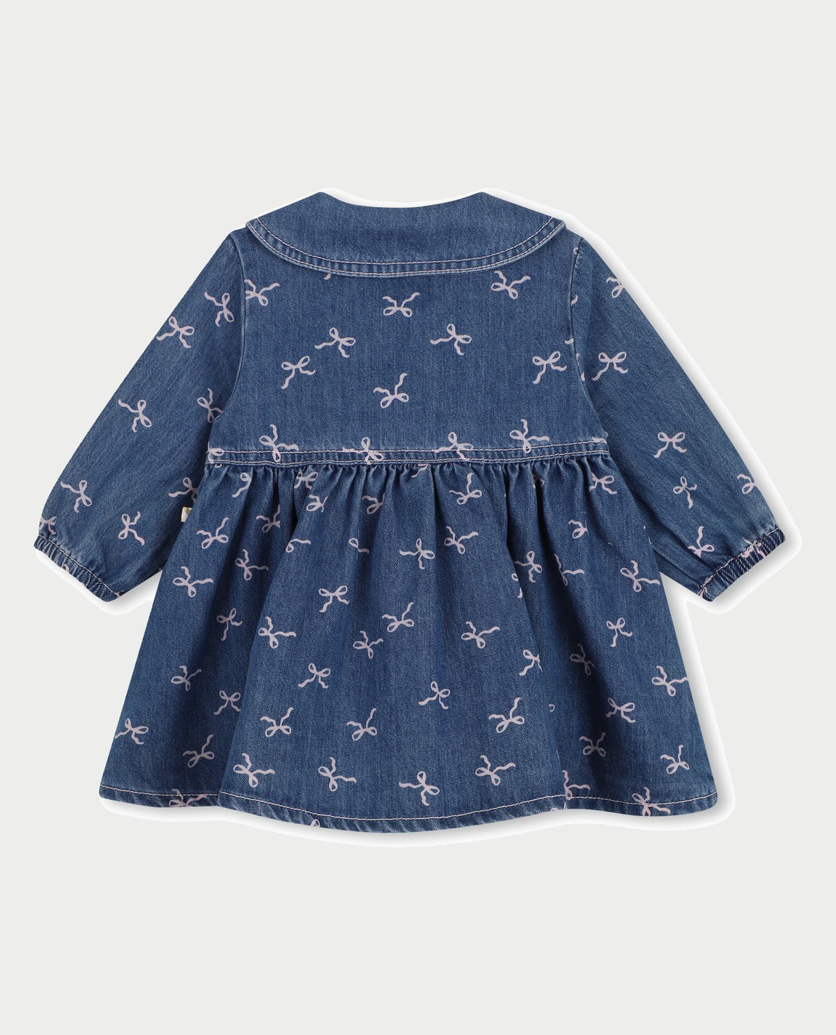 Abito in denim scuro Billieblush bambina 