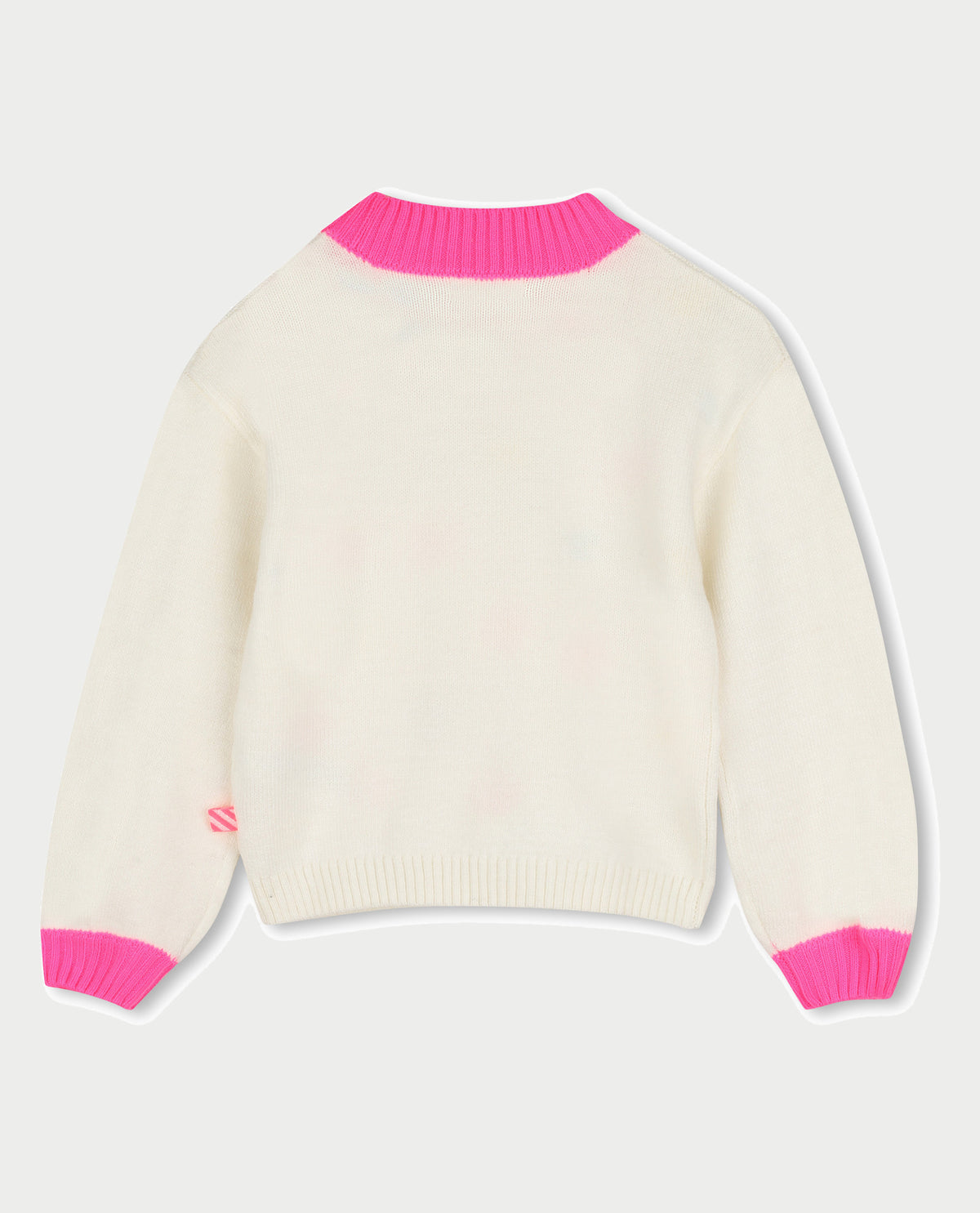Maglione in maglia bambina Billieblush con ricami 