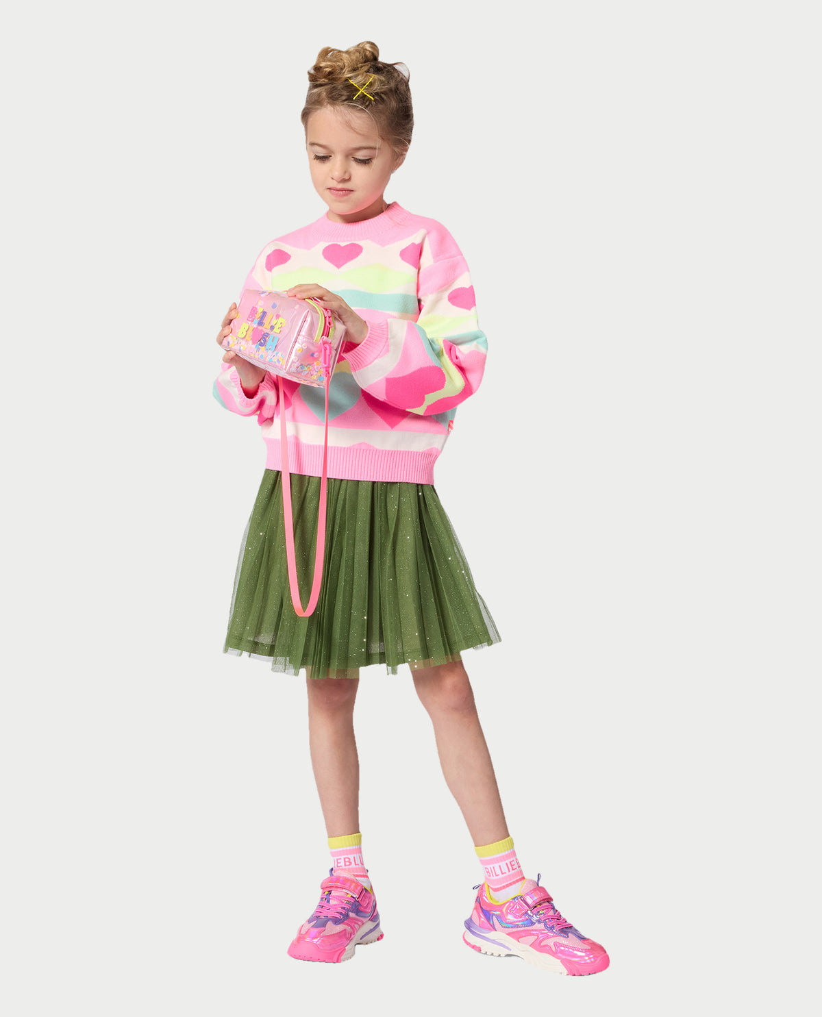 Maglione bambina Billieblush girocollo 