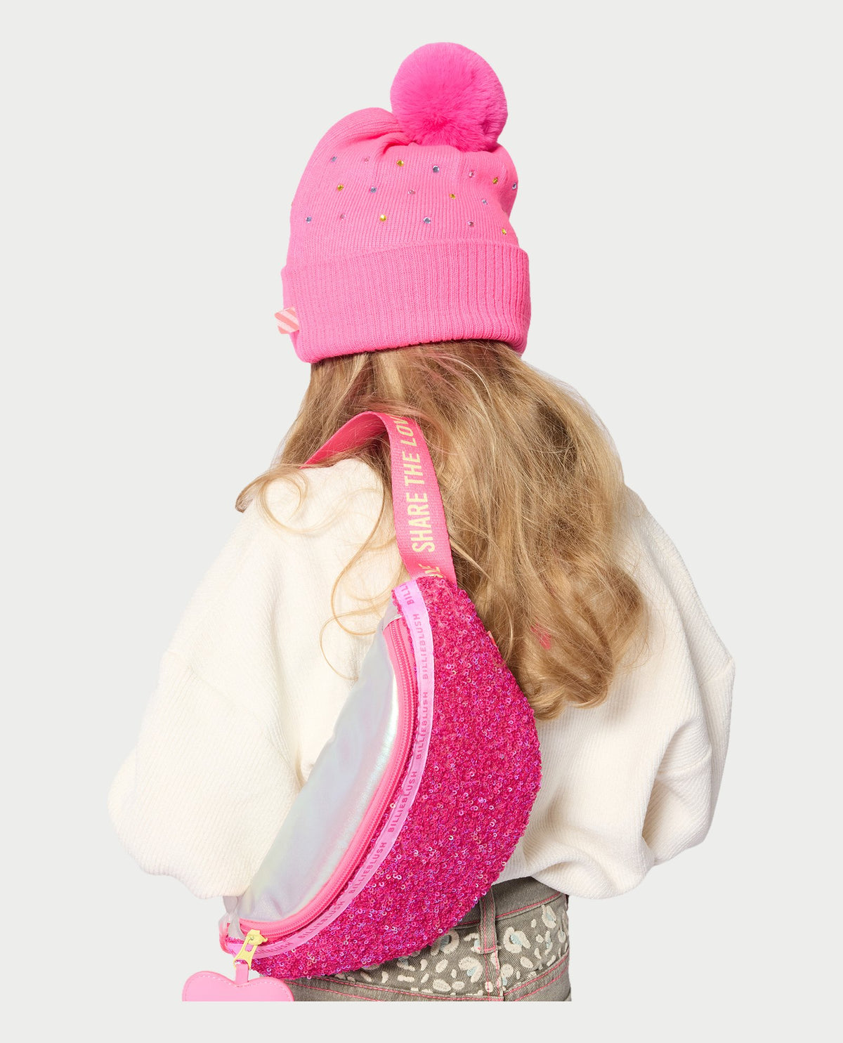 Cappello con strass bambina Billieblush 