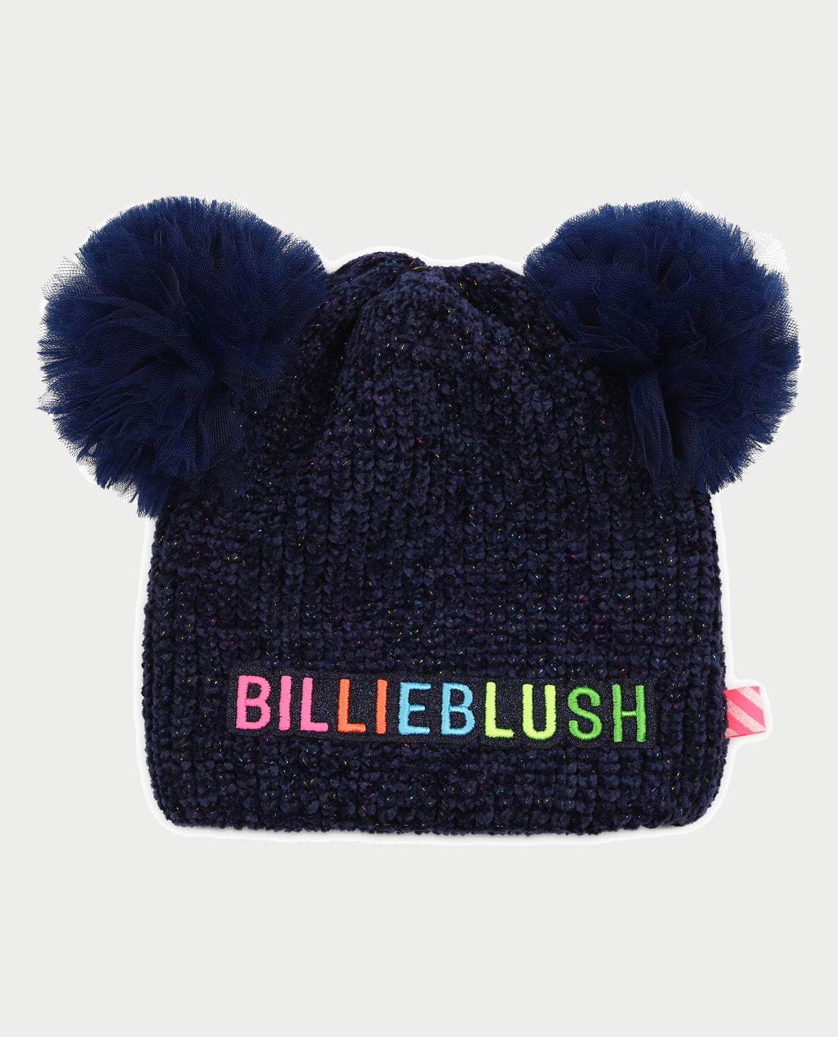 Cappello Billieblush bambina con doppio pompom 