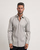 Camicia uomo Boss slim fit in twill elasticizzato