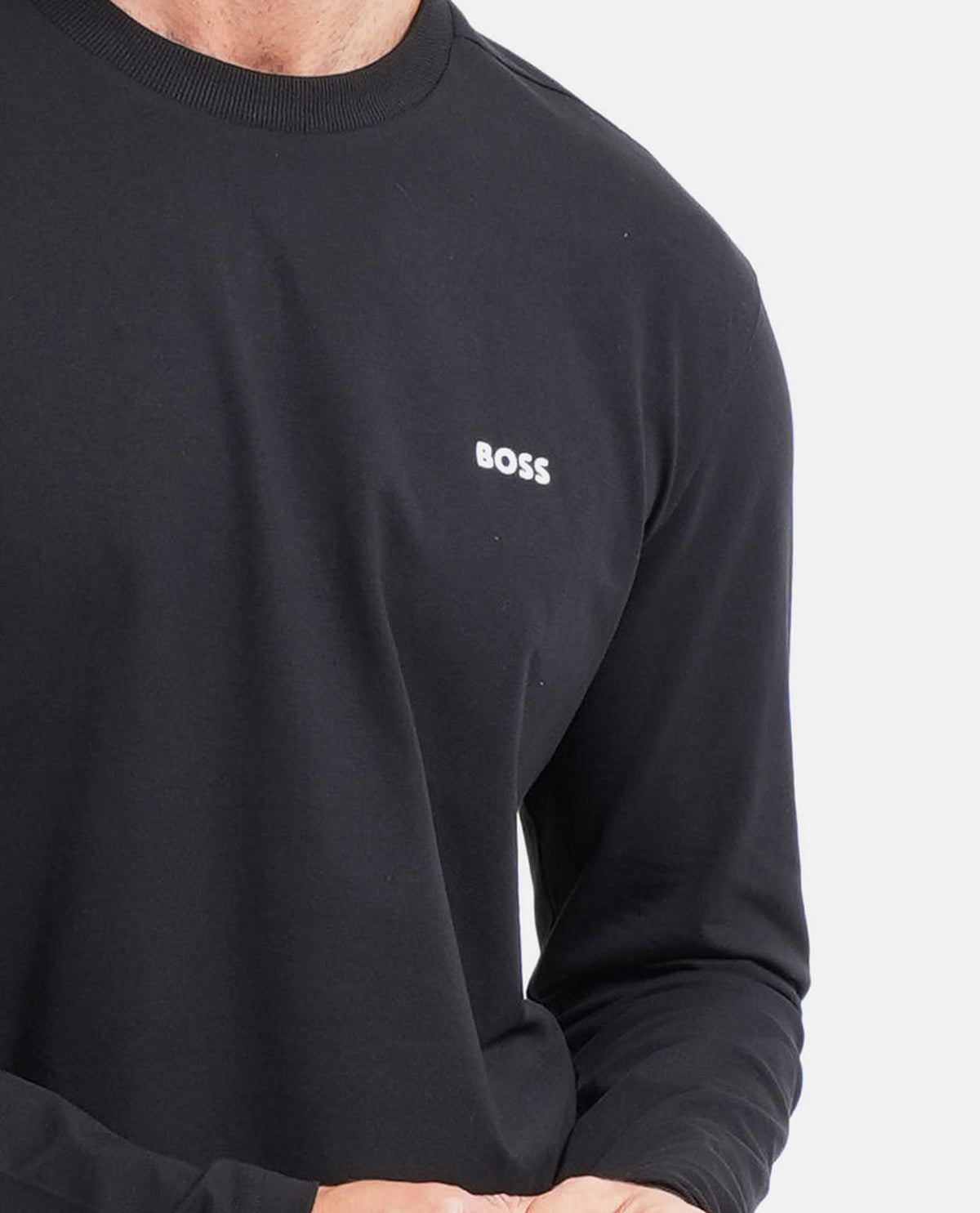 Maglia uomo di Boss in cotone elasticizzato 