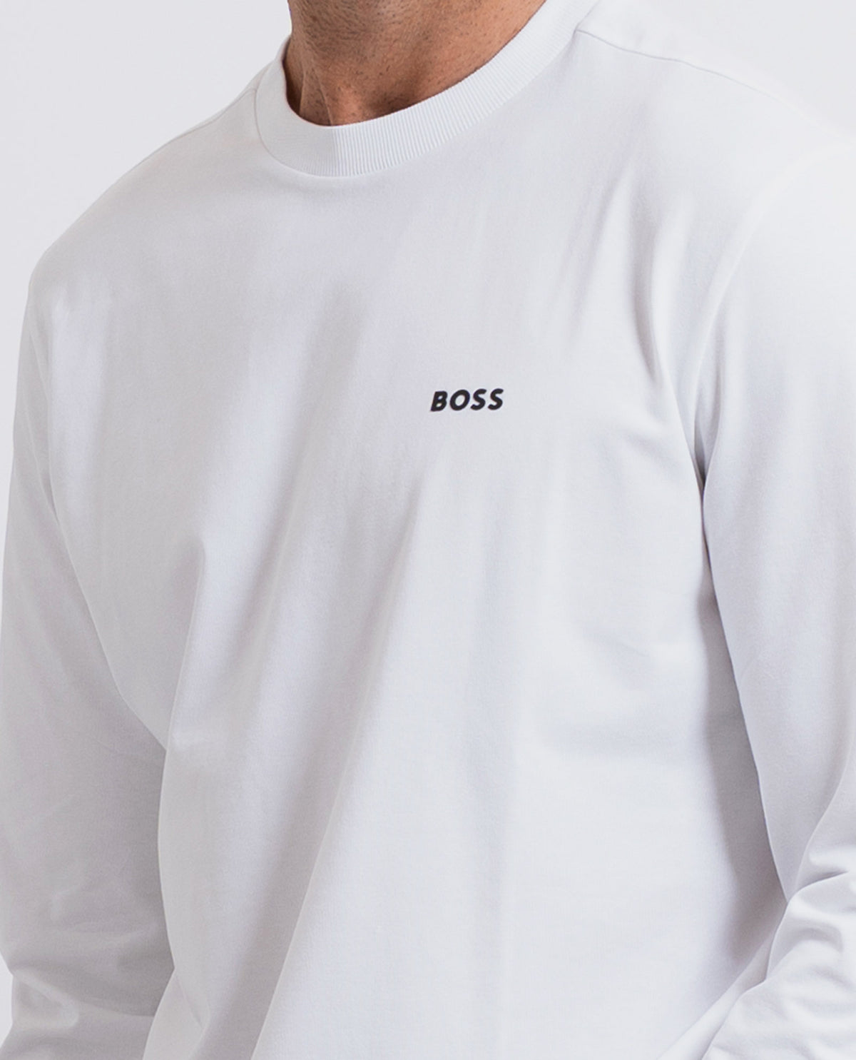 Maglia uomo di Boss in cotone elasticizzato 