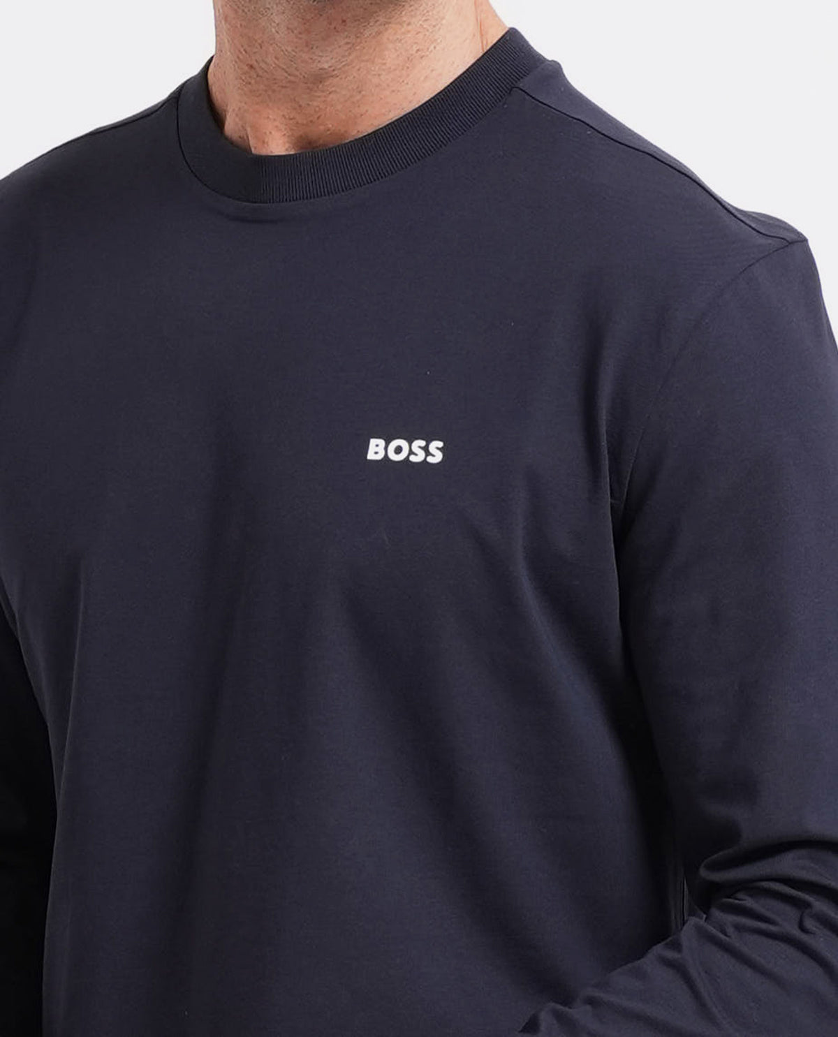 Maglia uomo di Boss in cotone elasticizzato 