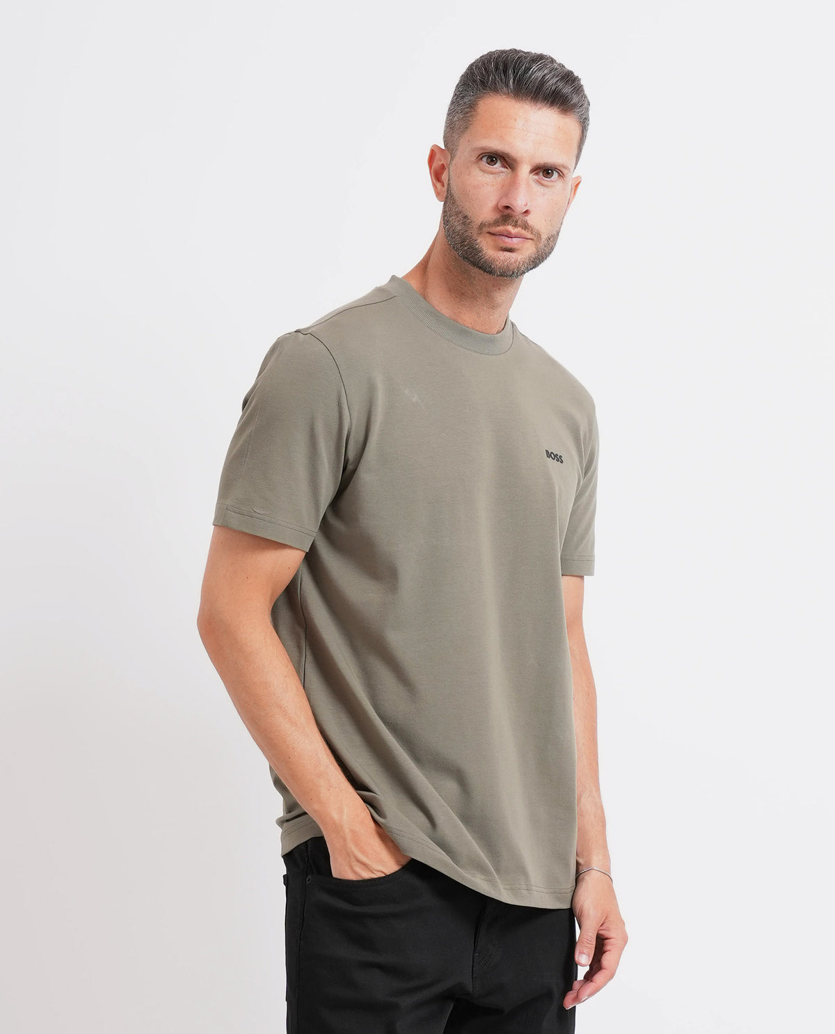 T-shirt da uomo Tee di Boss elasticizzata 