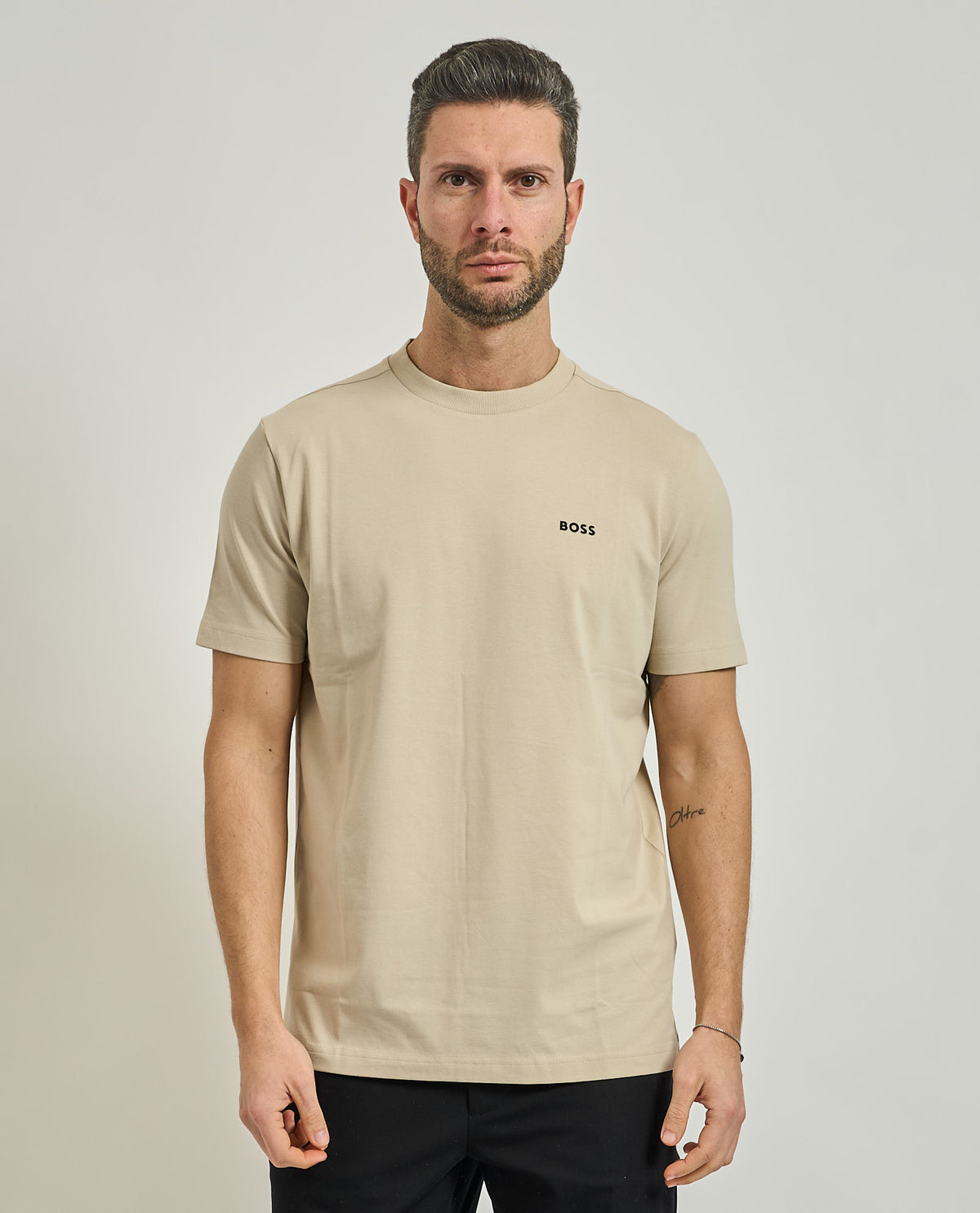 T-shirt da uomo Tee di Boss elasticizzata 