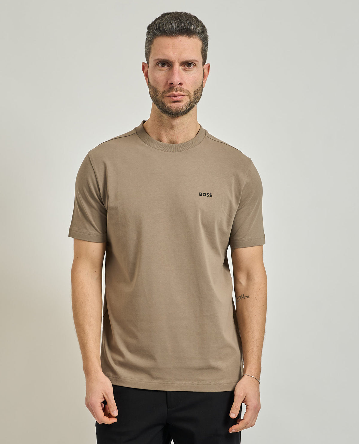 T-shirt da uomo Tee di Boss elasticizzata 