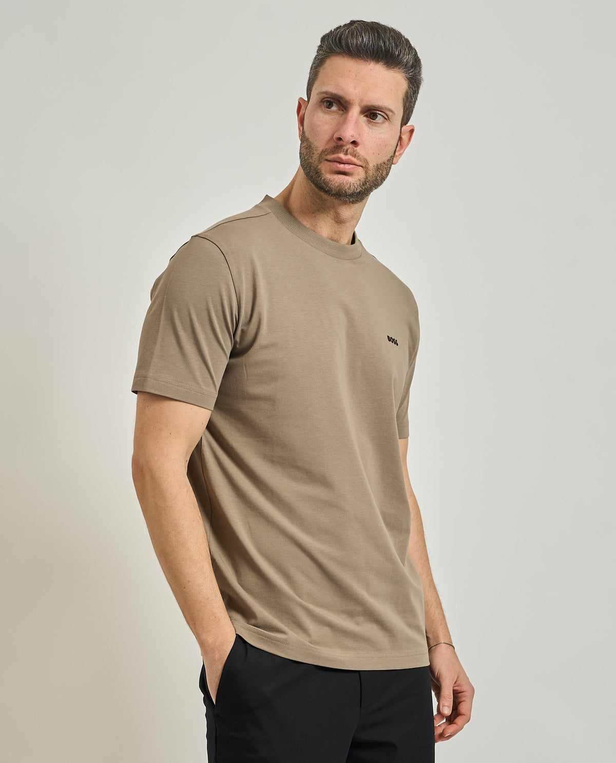 T-shirt da uomo Tee di Boss elasticizzata 