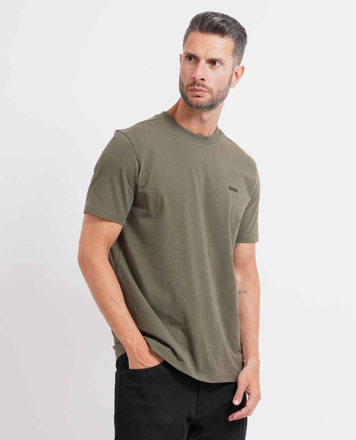 T-shirt da uomo Tee di Boss elasticizzata 