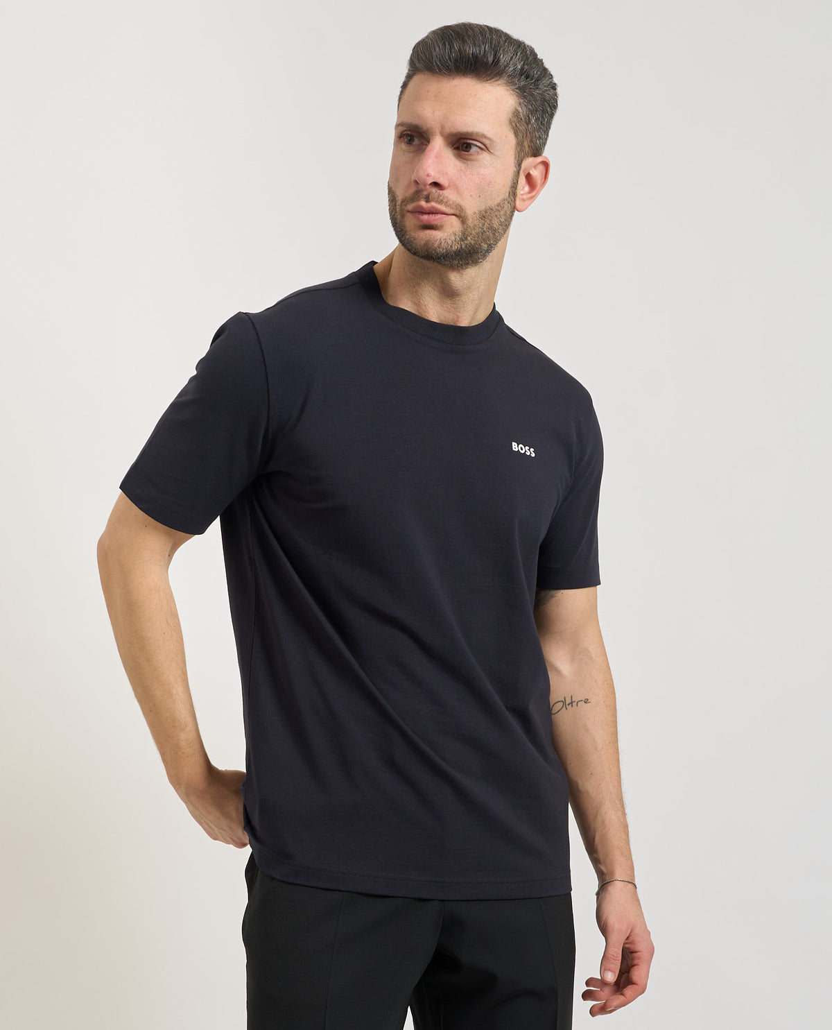 T-shirt da uomo Tee di Boss elasticizzata 