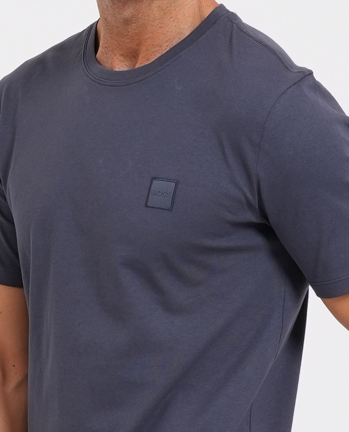 T-shirt Tales uomo di Boss in cotone traspirante<BR/> 