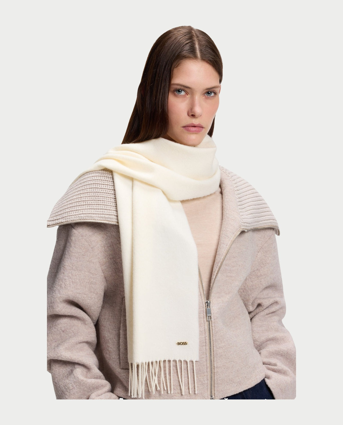 Sciarpa donna Boss in lana 