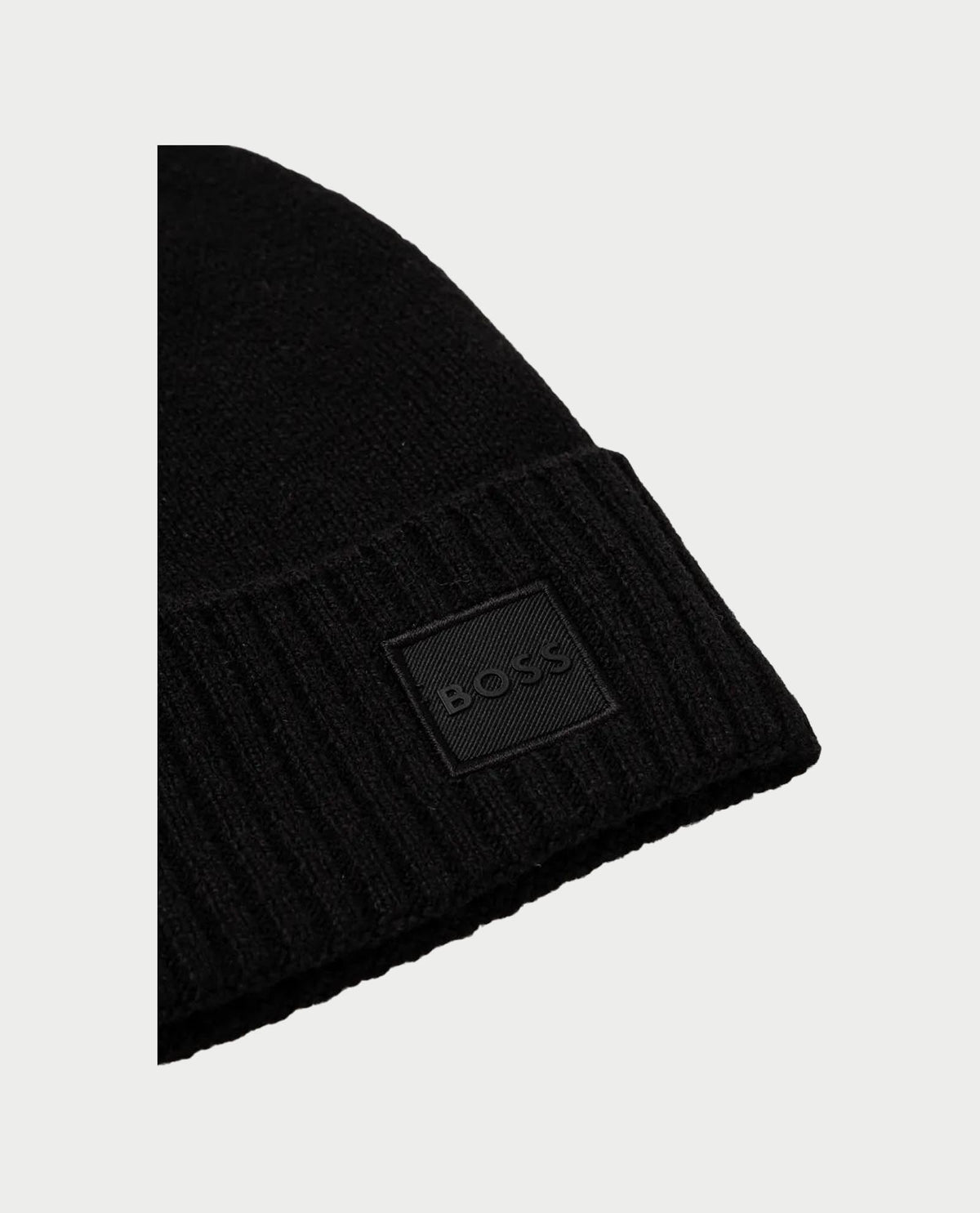 Cappello Boss in misto lana lavorato a maglia 