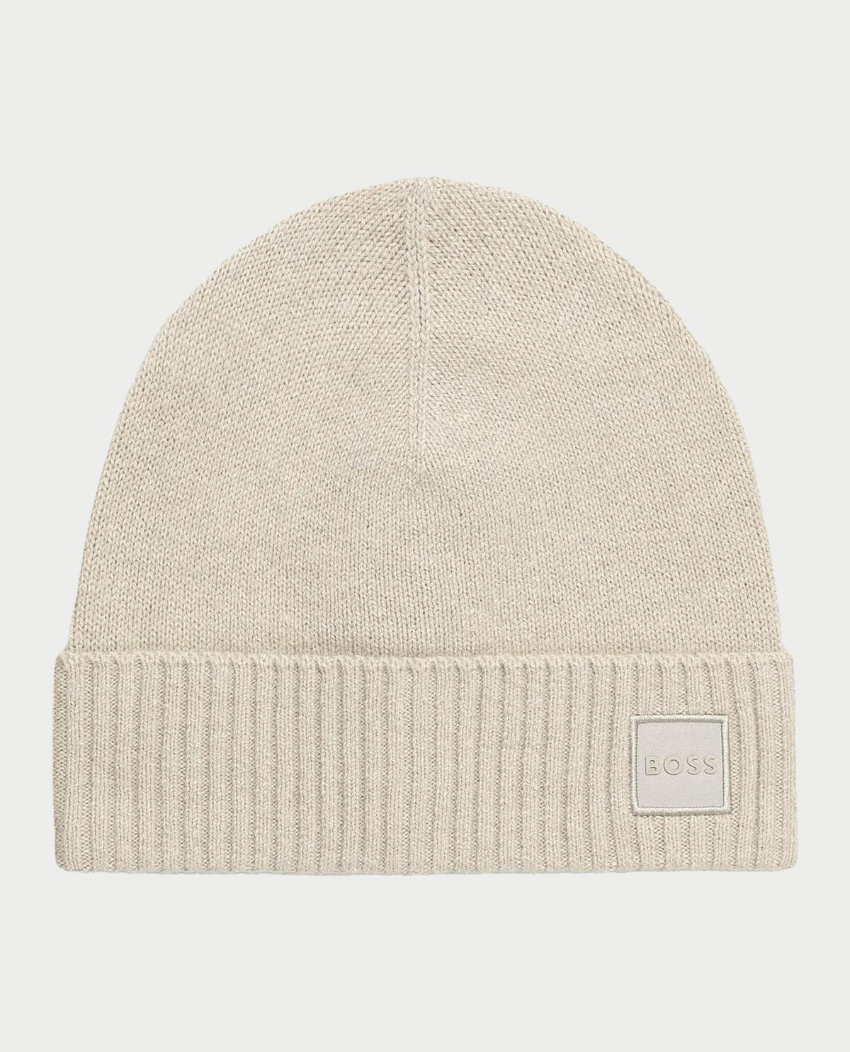 Cappello Boss in misto lana lavorato a maglia 