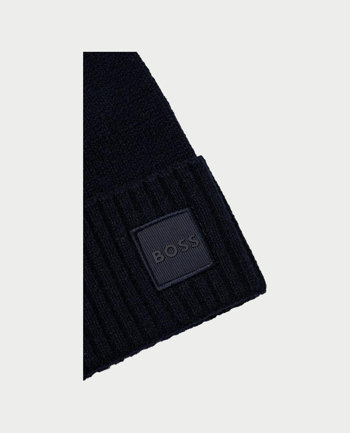 Cappello Boss in misto lana lavorato a maglia 