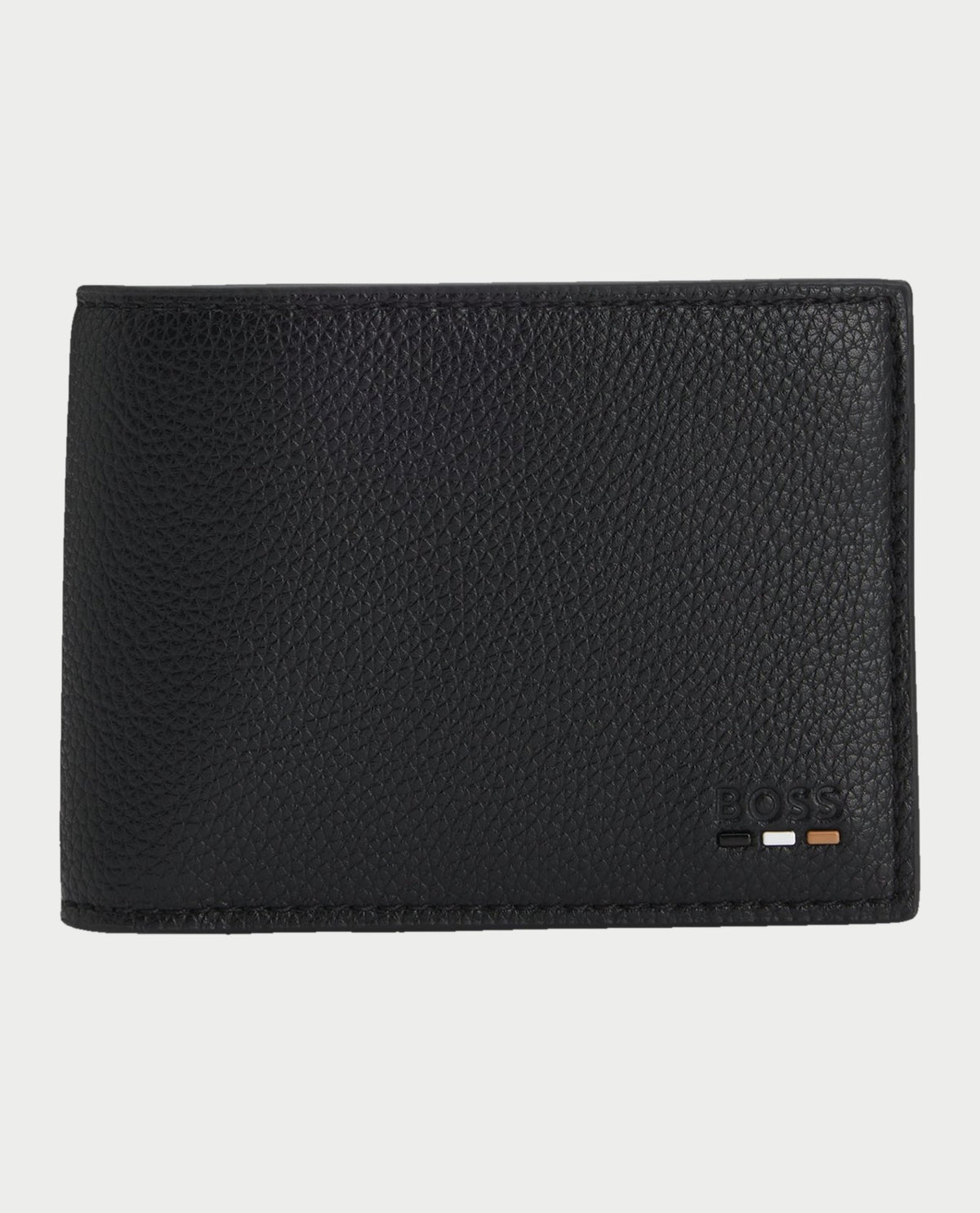Portafoglio uomo Boss con texture granulata 