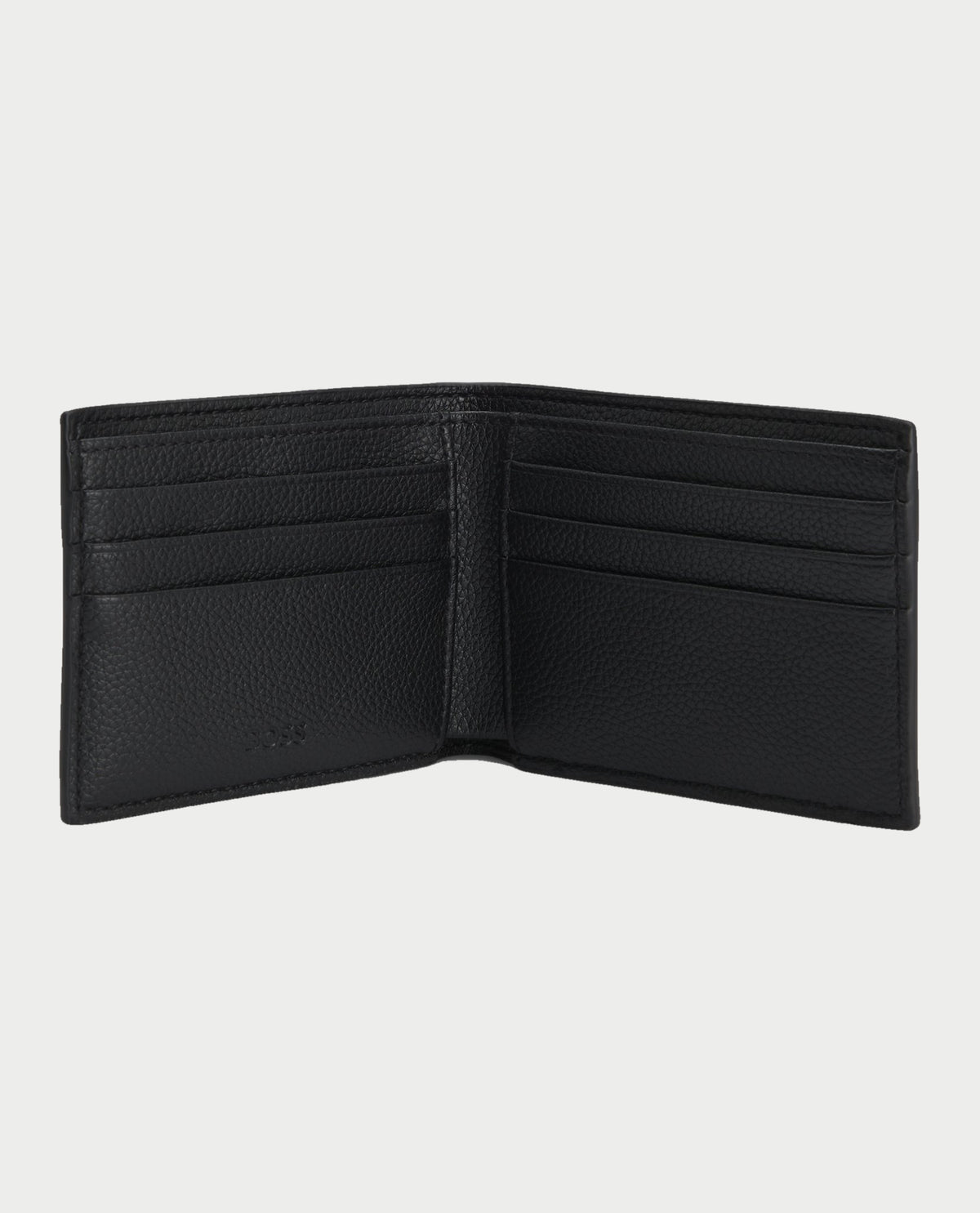 Portafoglio uomo Boss con texture granulata 