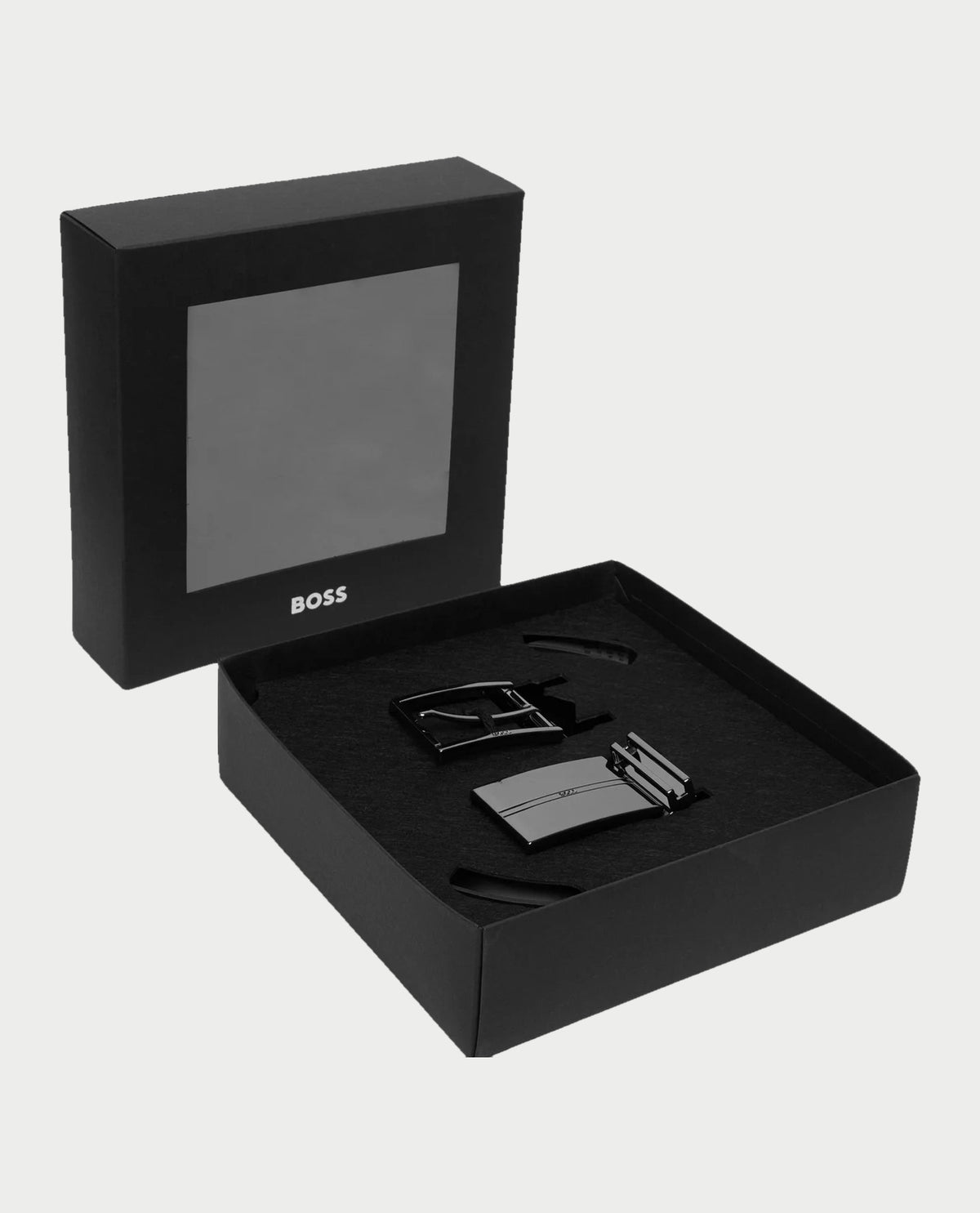 Cintura uomo Boss con fibbia reversibile 