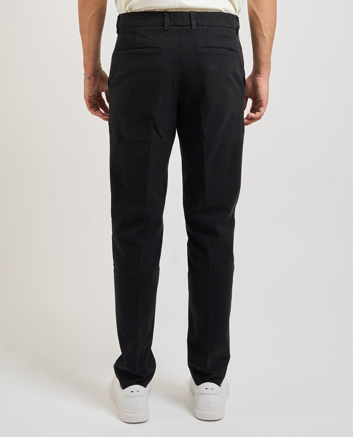 Pantaloni Kaiton uomo Boss in twill di cotone 