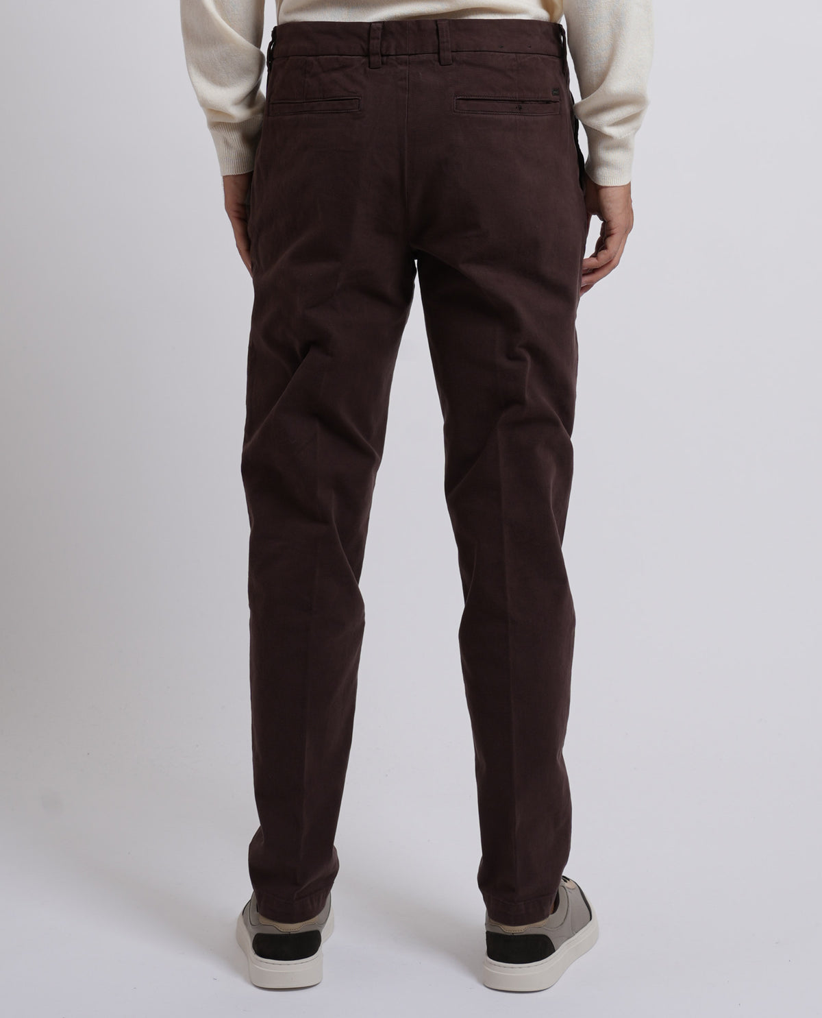 Pantaloni Kaiton uomo Boss in twill di cotone 