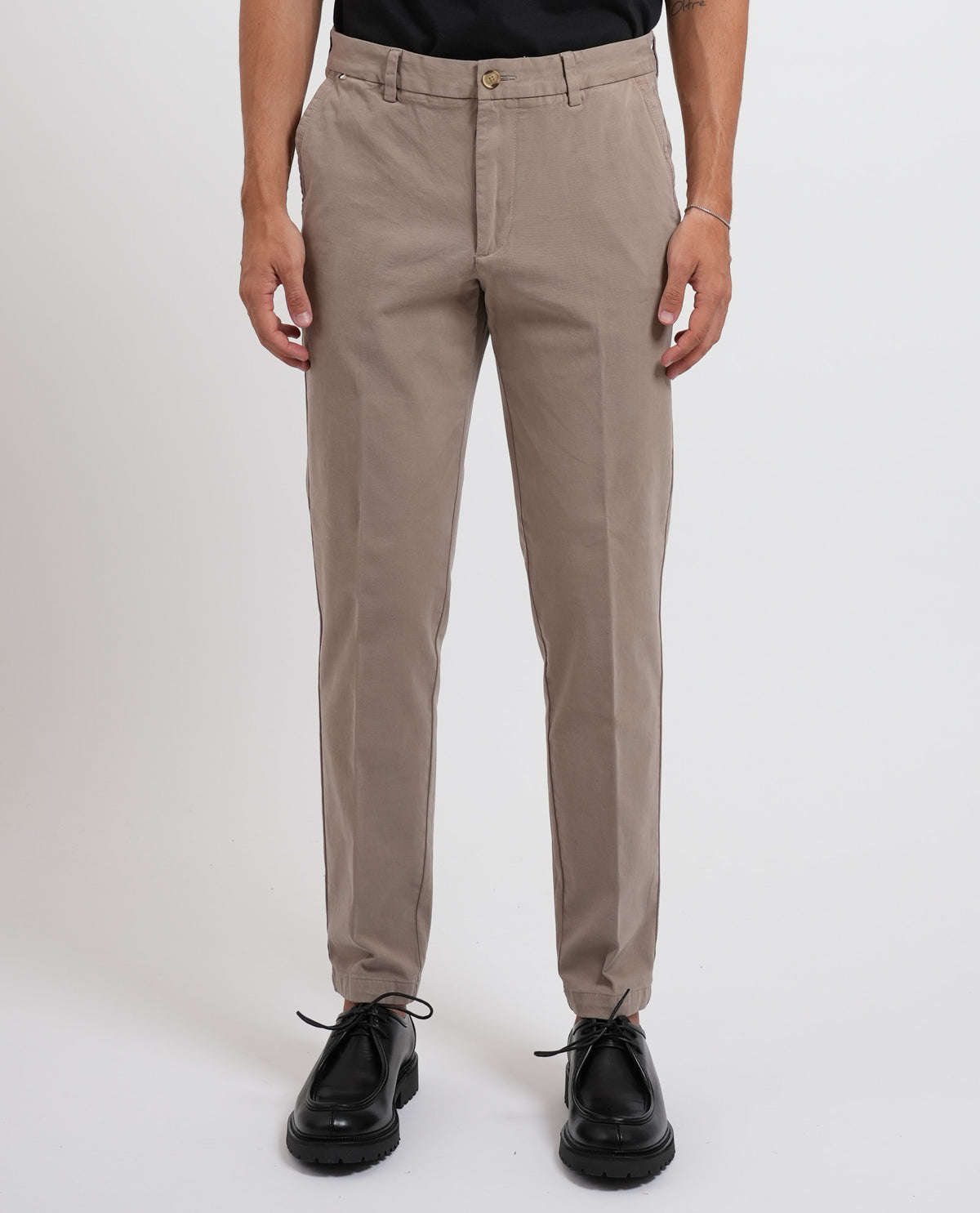 Pantaloni Kaiton uomo Boss in twill di cotone 