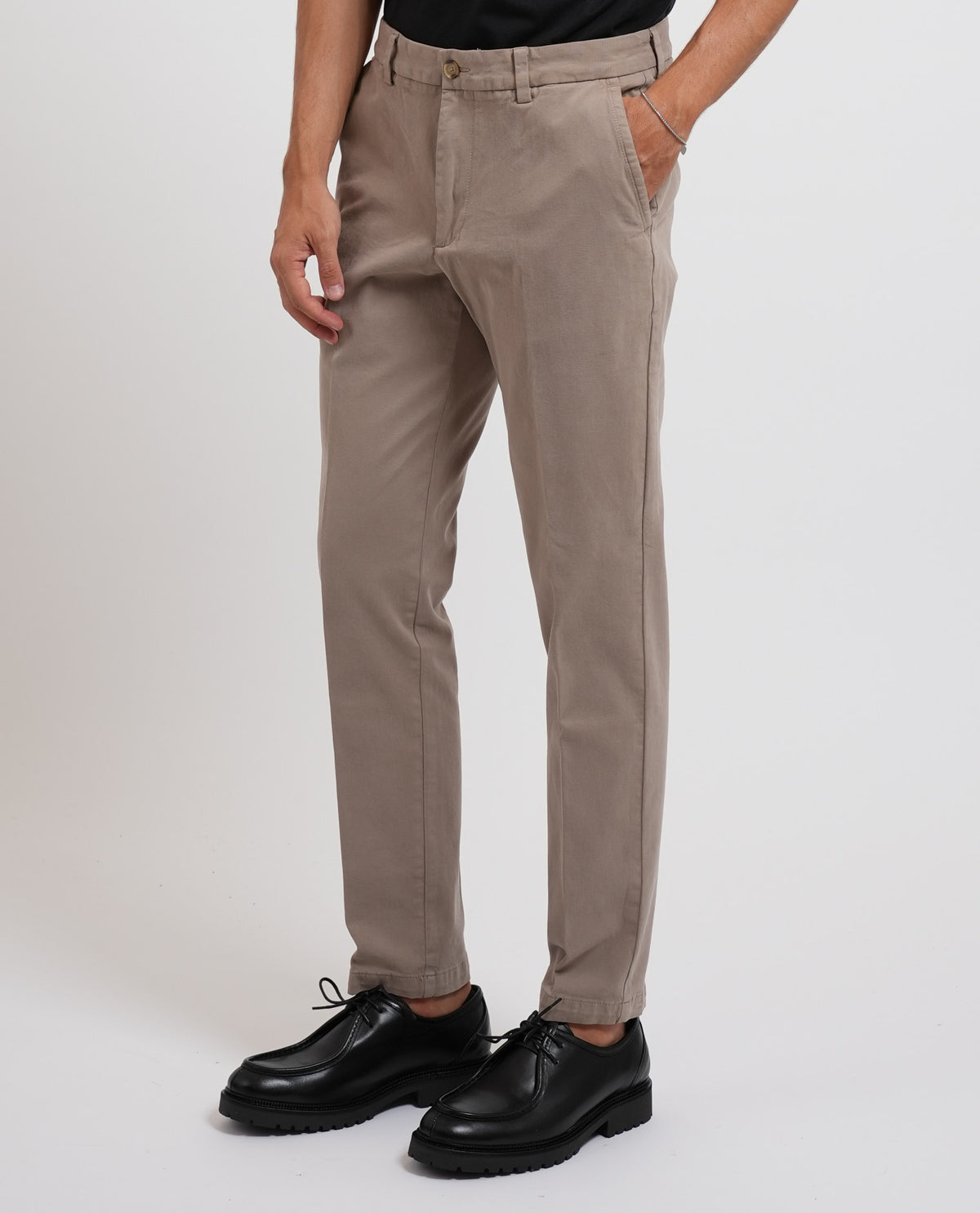 Pantaloni Kaiton uomo Boss in twill di cotone 