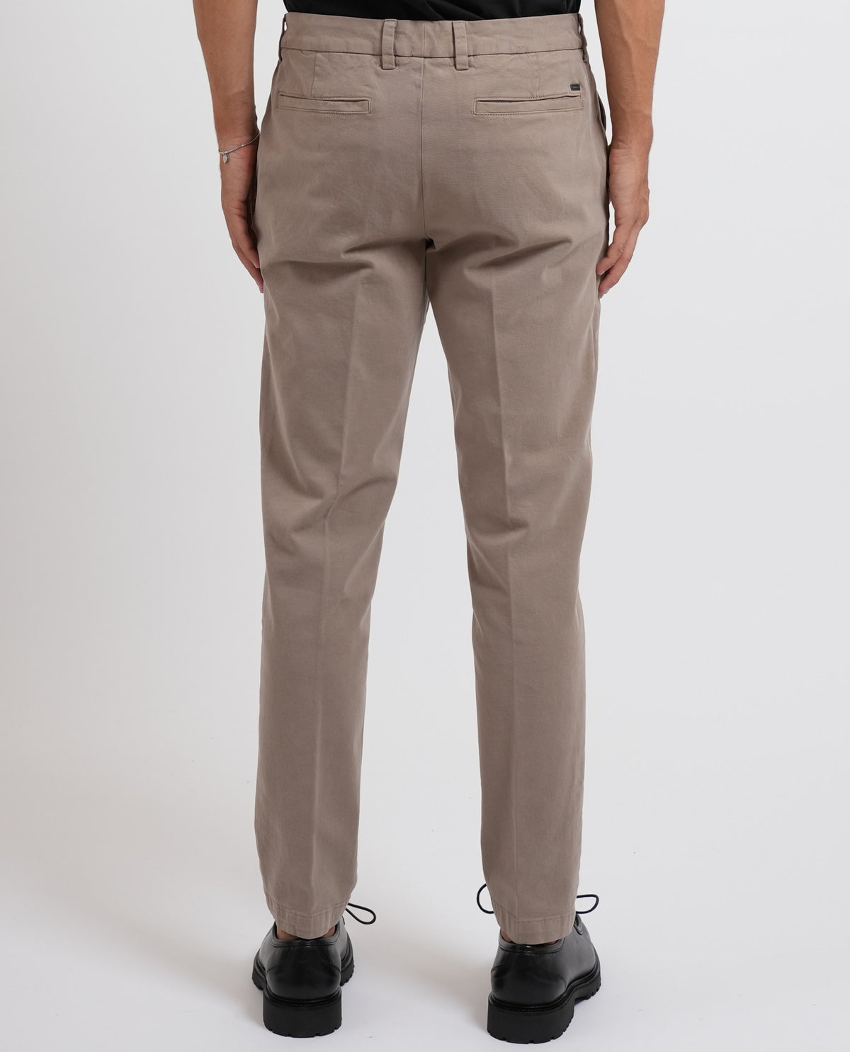 Pantaloni Kaiton uomo Boss in twill di cotone 