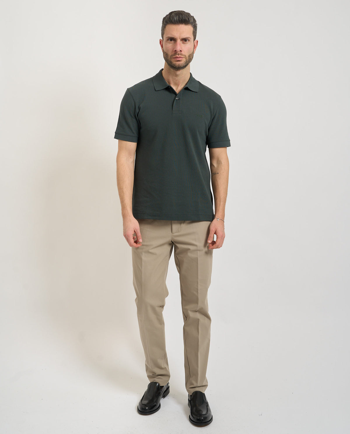Pantaloni Kaiton uomo di Boss in twill 