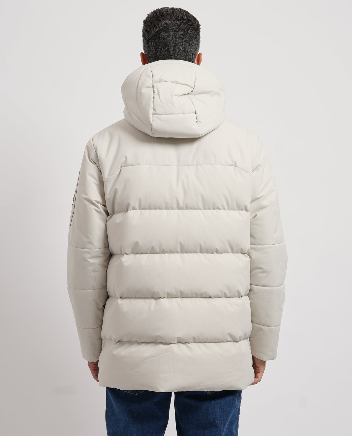 Parka uomo Boss in piumino d'oca 