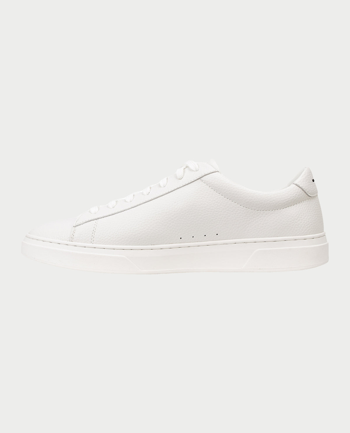 Sneakers Kieran uomo Boss in pelle martellata 