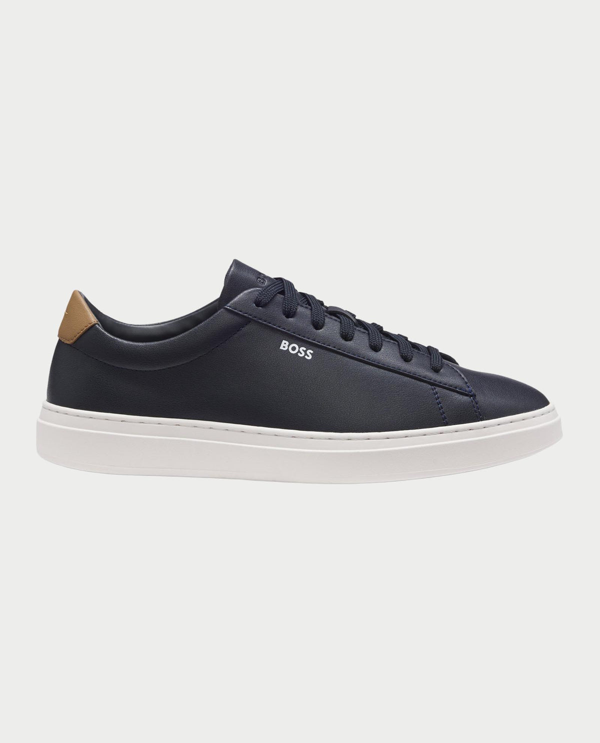 Sneakers uomo Boss con tallone a contrasto 