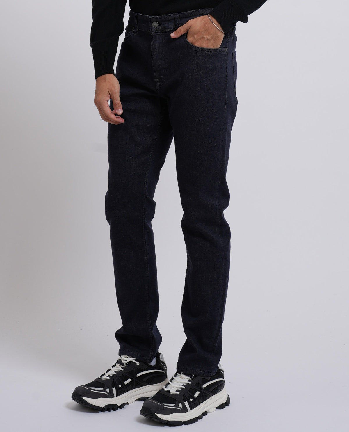 Jeans slim fit Boss uomo in soft denim 