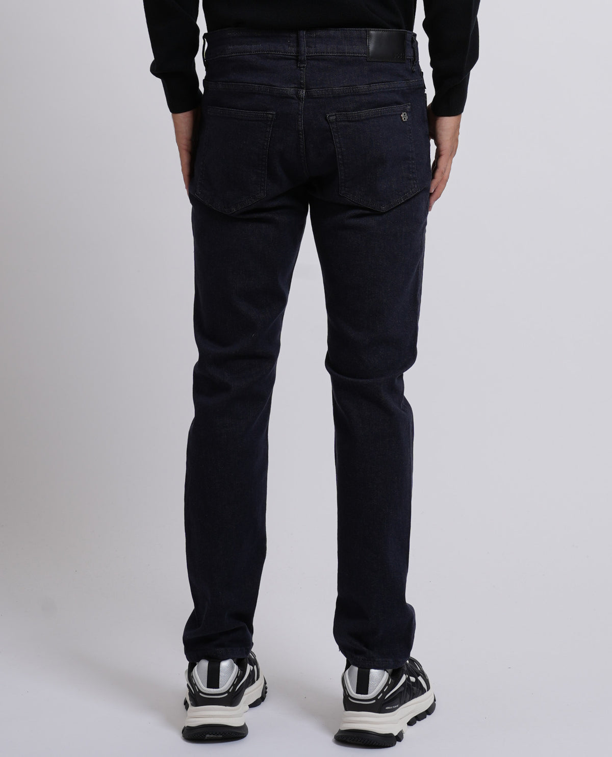 Jeans slim fit Boss uomo in soft denim 